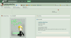 Desktop Screenshot of lukeskywalkerfans.deviantart.com