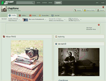 Tablet Screenshot of chapitone.deviantart.com
