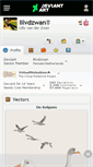 Mobile Screenshot of lilvdzwan.deviantart.com