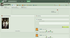 Desktop Screenshot of leyyamaguy.deviantart.com