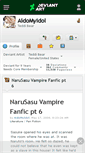 Mobile Screenshot of aidomyidol.deviantart.com
