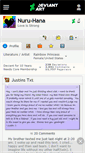 Mobile Screenshot of nuru-hana.deviantart.com