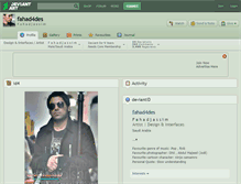 Tablet Screenshot of fahad4des.deviantart.com