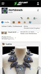 Mobile Screenshot of mortsbeads.deviantart.com