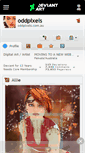 Mobile Screenshot of oddpixels.deviantart.com