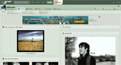 Desktop Screenshot of adamusic.deviantart.com