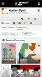 Mobile Screenshot of kuchen-pyon.deviantart.com