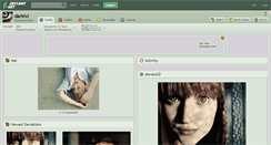 Desktop Screenshot of darkixi.deviantart.com