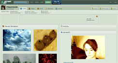 Desktop Screenshot of missymoo26.deviantart.com