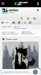 Mobile Screenshot of aplique.deviantart.com