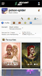 Mobile Screenshot of poison-spider.deviantart.com