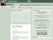 Tablet Screenshot of king-of-oz.deviantart.com