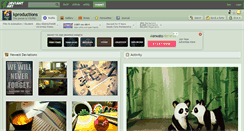 Desktop Screenshot of kproductions.deviantart.com