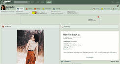 Desktop Screenshot of pengu82.deviantart.com