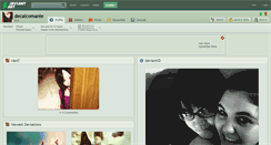 Desktop Screenshot of decalcomanie.deviantart.com