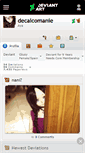 Mobile Screenshot of decalcomanie.deviantart.com
