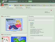 Tablet Screenshot of kastim.deviantart.com