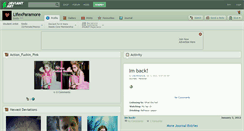 Desktop Screenshot of lifexparamore.deviantart.com