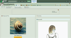 Desktop Screenshot of downofthepheonix.deviantart.com