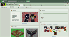 Desktop Screenshot of bec-jack-noir-fans.deviantart.com