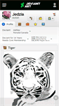 Mobile Screenshot of jedzia.deviantart.com