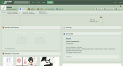 Desktop Screenshot of elumi.deviantart.com