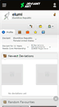 Mobile Screenshot of elumi.deviantart.com
