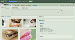 Desktop Screenshot of mazuna.deviantart.com