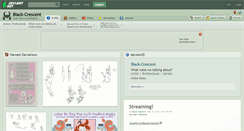 Desktop Screenshot of black-crescent.deviantart.com
