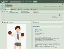 Tablet Screenshot of cityinmotion.deviantart.com