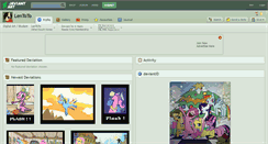 Desktop Screenshot of lentoto.deviantart.com