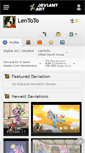 Mobile Screenshot of lentoto.deviantart.com