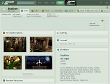 Tablet Screenshot of byakhee.deviantart.com