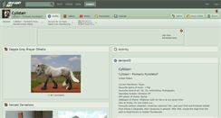 Desktop Screenshot of cylistarr.deviantart.com