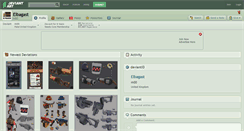 Desktop Screenshot of elbagast.deviantart.com