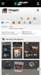 Mobile Screenshot of elbagast.deviantart.com