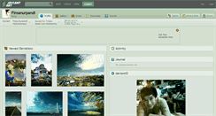 Desktop Screenshot of finsanurpandi.deviantart.com