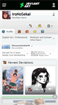 Mobile Screenshot of ironosekai.deviantart.com