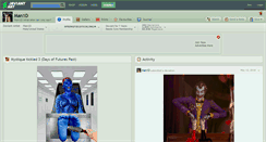 Desktop Screenshot of man1d.deviantart.com
