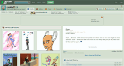 Desktop Screenshot of cookie5521.deviantart.com