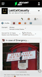 Mobile Screenshot of lastcallcasualty.deviantart.com