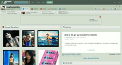 Desktop Screenshot of imapurdykitty.deviantart.com