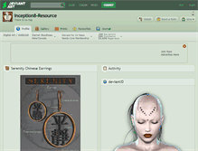 Tablet Screenshot of inception8-resource.deviantart.com