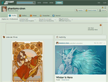 Tablet Screenshot of phantoms-siren.deviantart.com