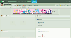 Desktop Screenshot of amgtouchplz.deviantart.com