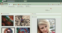 Desktop Screenshot of lendulka.deviantart.com