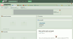 Desktop Screenshot of cakepinkplz.deviantart.com