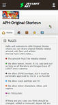 Mobile Screenshot of aph-original-stories.deviantart.com