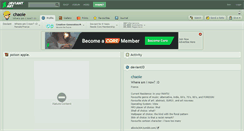 Desktop Screenshot of chaoie.deviantart.com