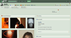 Desktop Screenshot of gaellie.deviantart.com